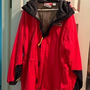 Vintage Marlboro Men’s Adventure Team Red Windbreaker - size XL
